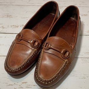 cole haan british tan shoes